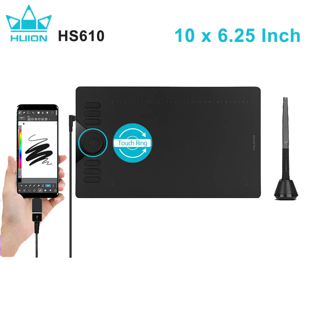 Huion Tablet Accessories - HUION HS610 Graphics Drawing Tablets Digital