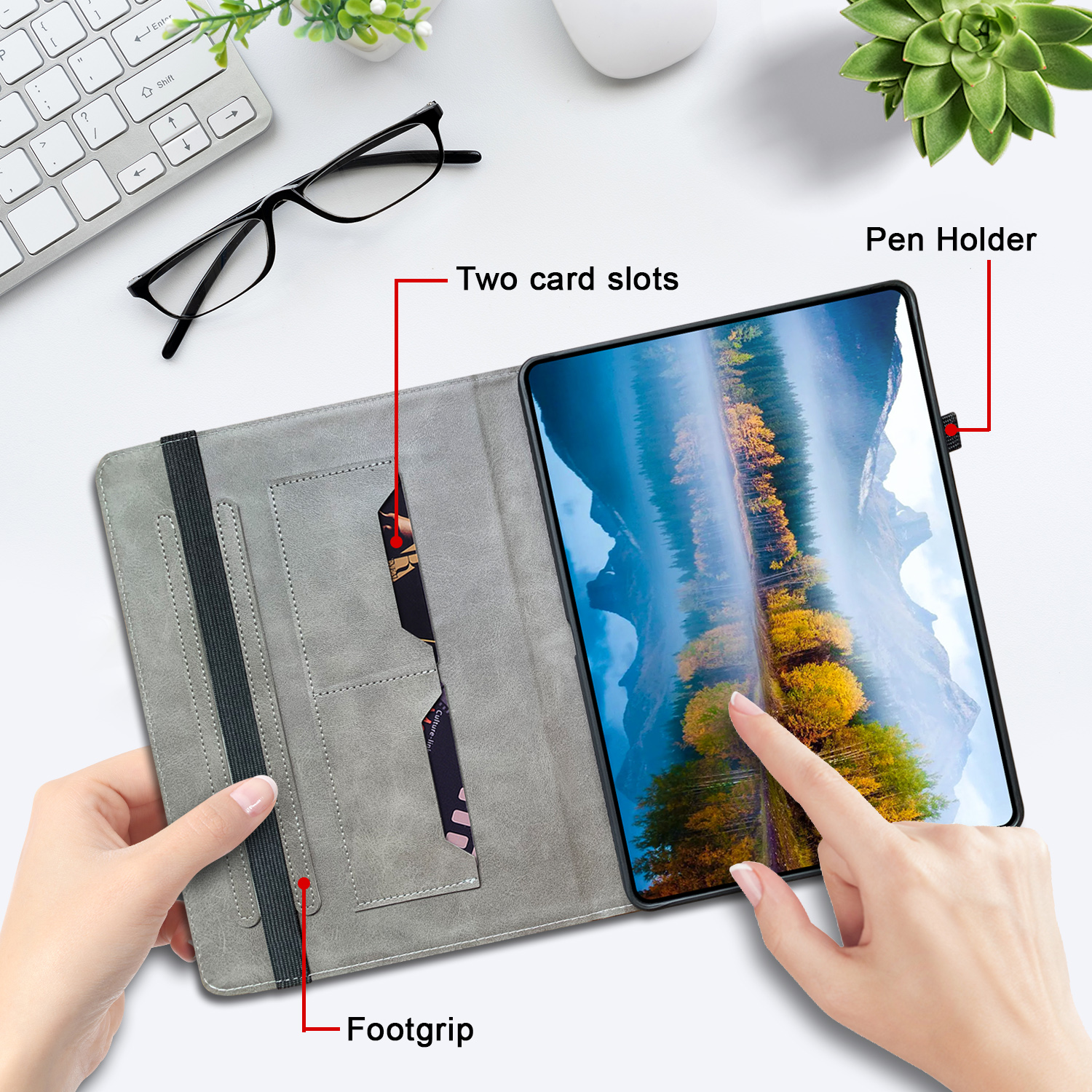 Leather Case for Samsung Galax – Vortex Tablet Accessories recenzja i cena