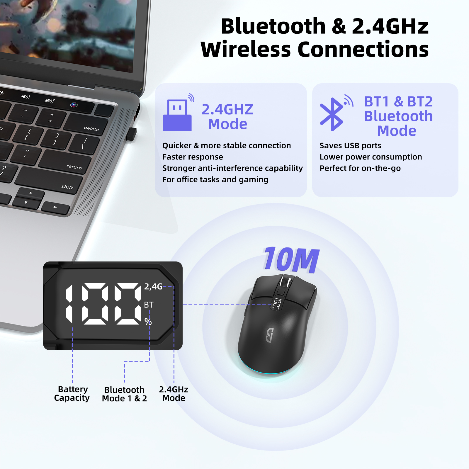 2.4G Wireless Gaming Mouse Sma – Tablet Accessories Choice Store recenzja i cena