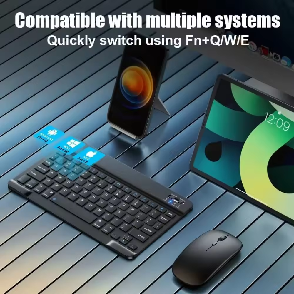 Bluetooth Wireless Keyboard Un – Tablet Accessories Keyboard recenzja i cena