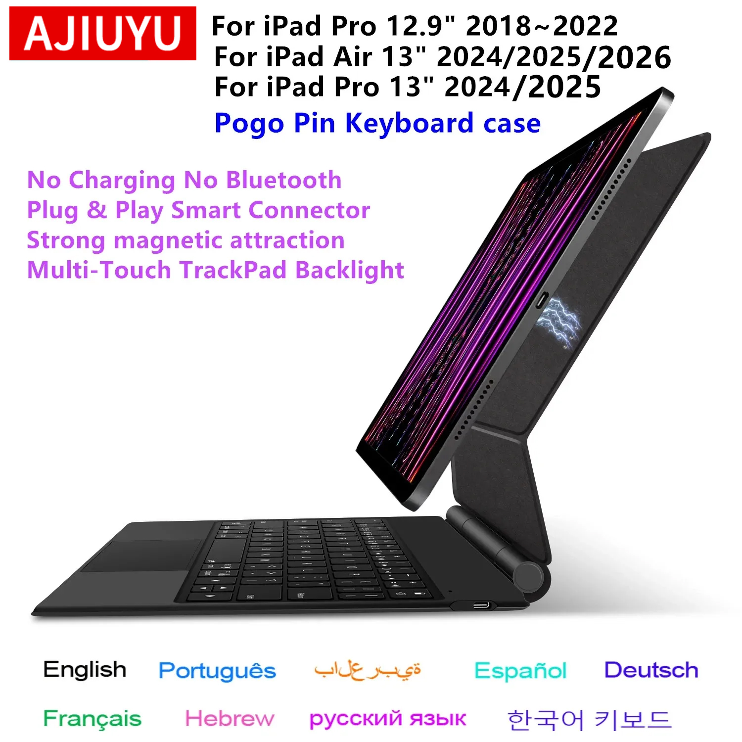 Pogo Pin Magic Keyboard for iP – Tablet Keyboard Case recenzja i cena