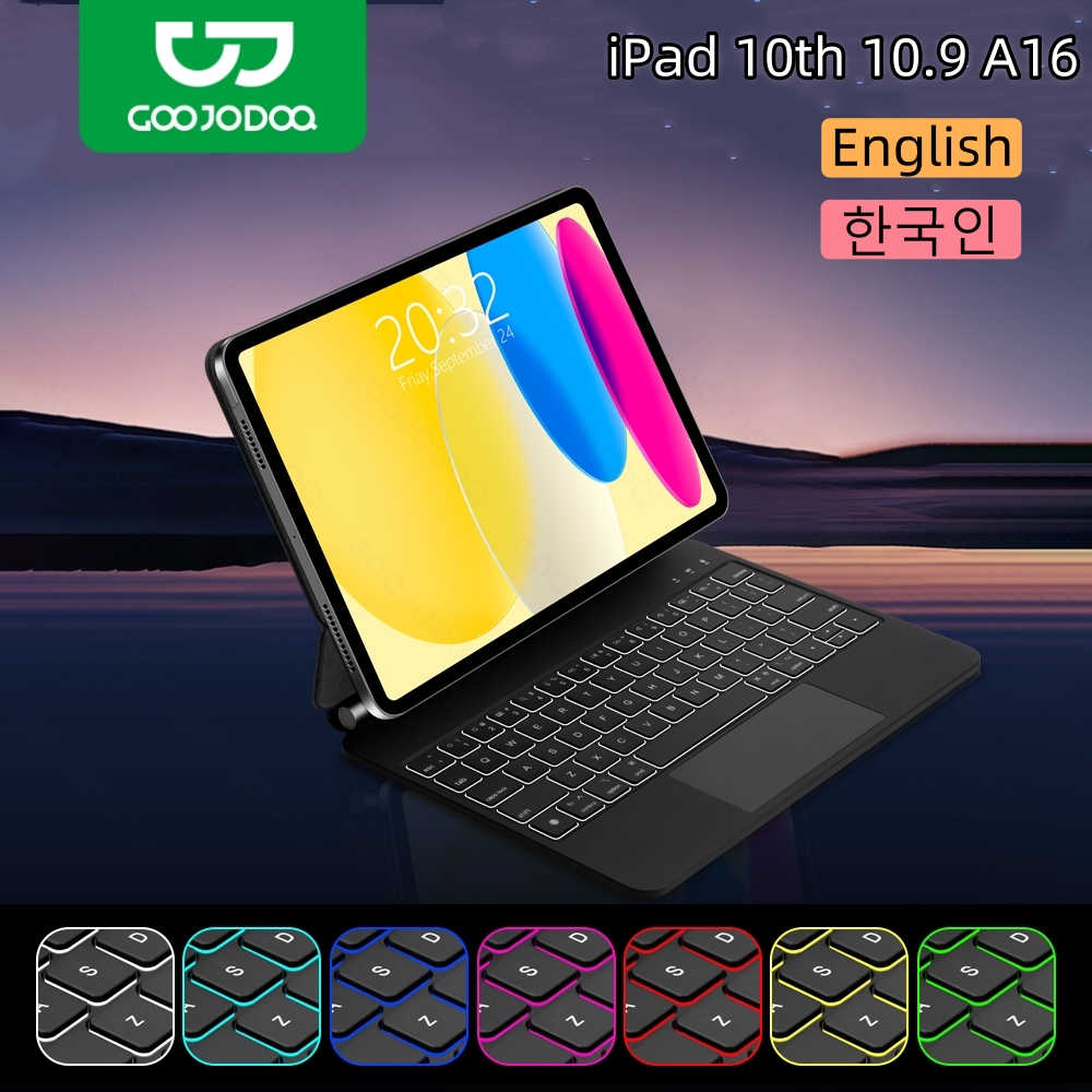 GOOJODOQ Magic Keyboard for iP – Tablet Accessories Choice Store recenzja i cena