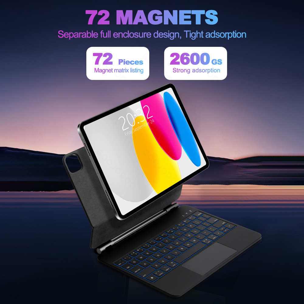 GOOJODOQ Magic Keyboard for iP – Tablet Accessories Choice Store recenzja i cena
