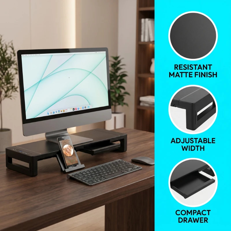 Monitor Stand Riser, With Fold – Tablet Stand Adjustable recenzja i cena