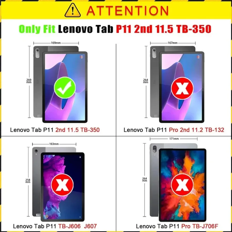 Coque For Lenovo Tab P11 2nd G – Tablet Cover Accessories recenzja i cena