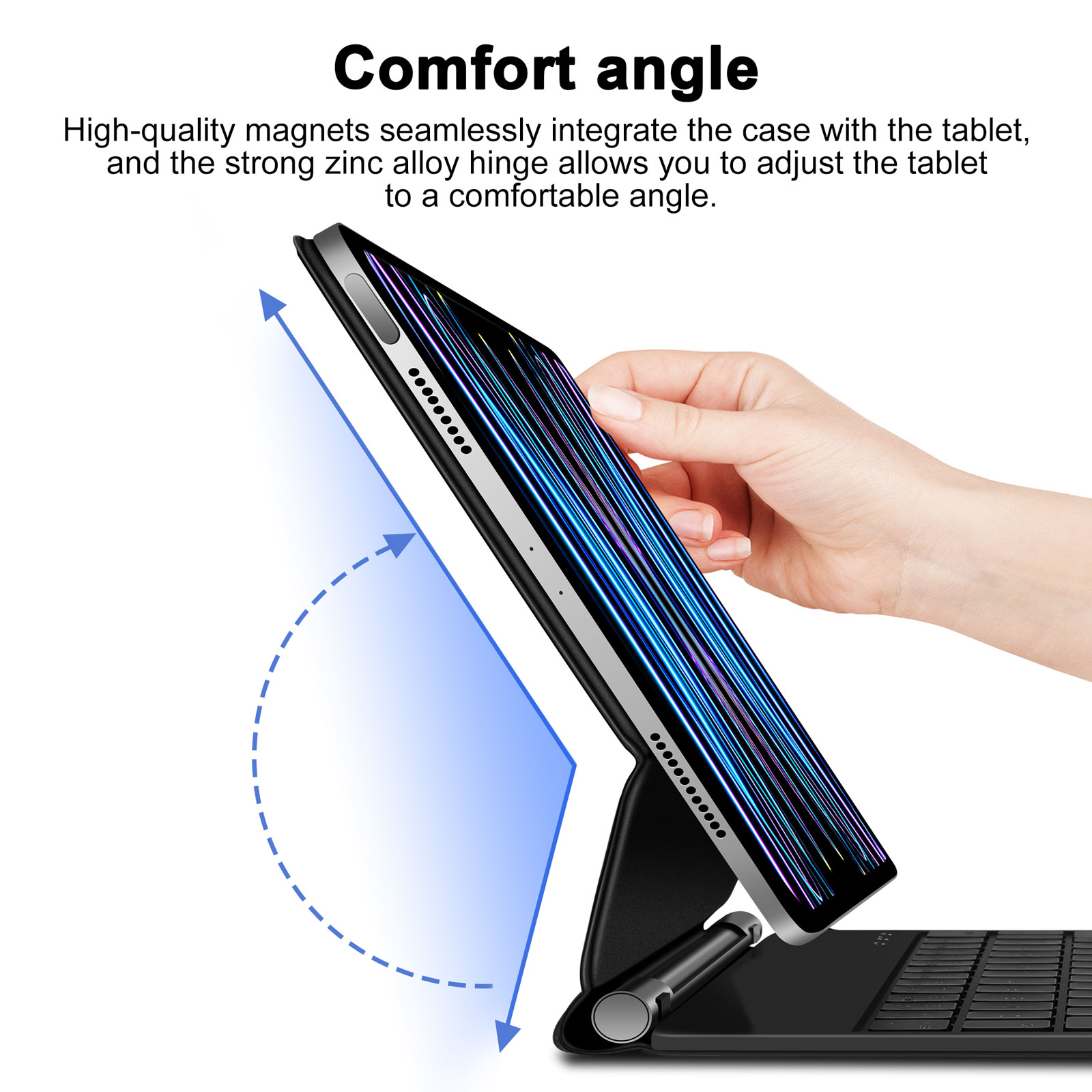 GOOJODOQ Magic Keyboard for iP – Tablet Accessories Choice Store recenzja i cena
