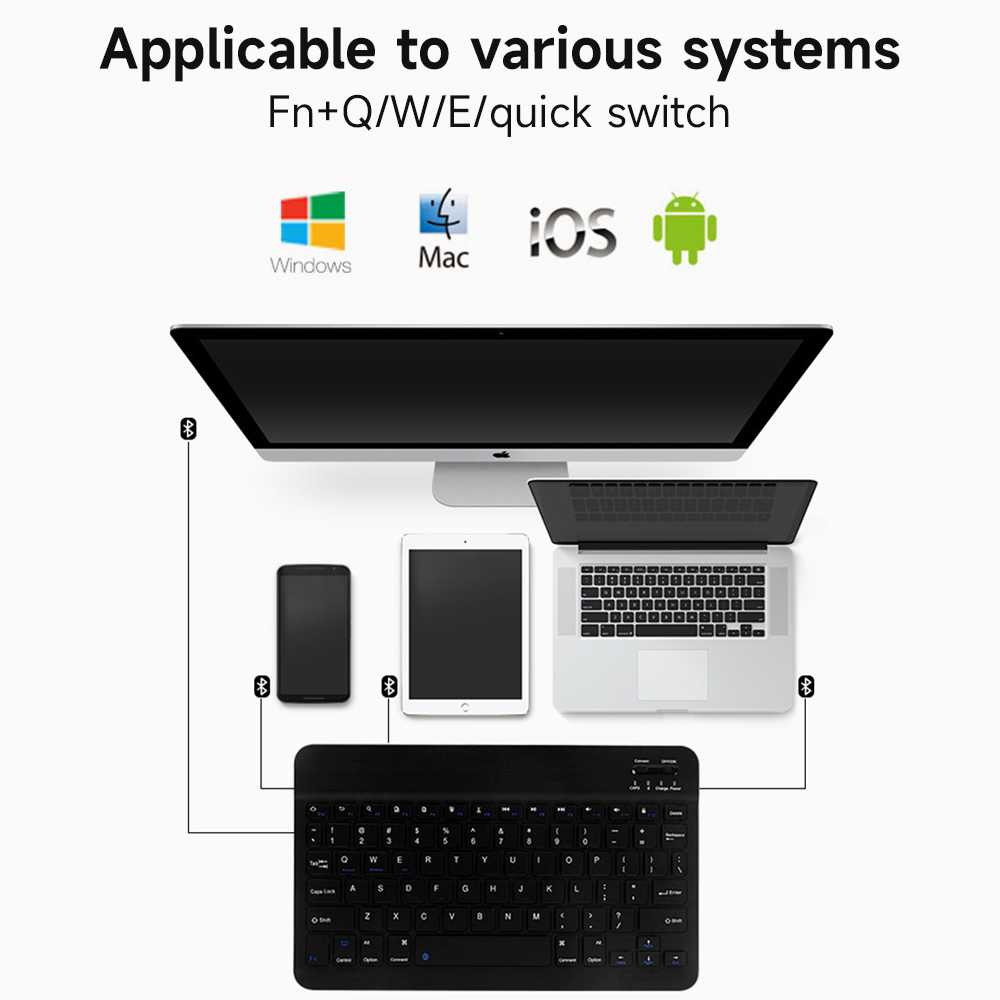 Bluetooth Keyboard for IOS And – Tablet Accessories For Samsung recenzja i cena