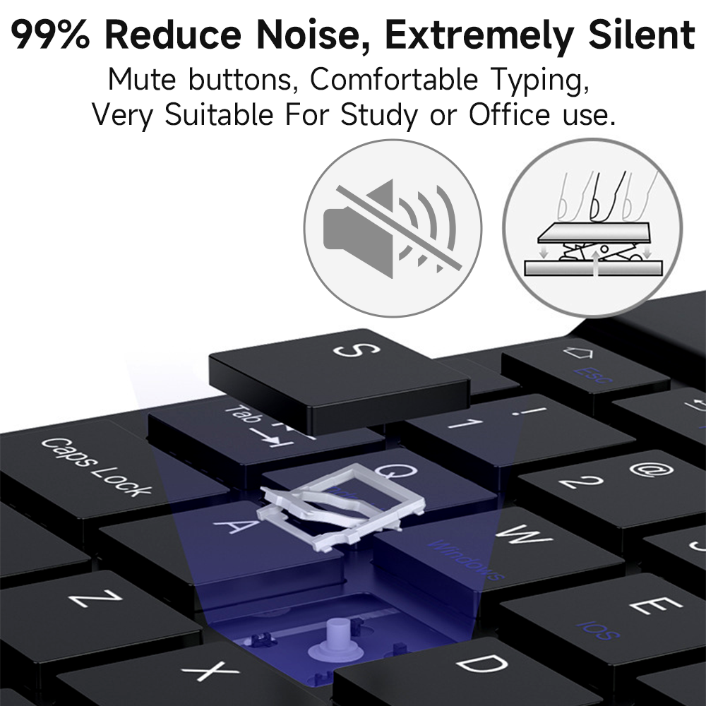 Bluetooth Keyboard for IOS And – Tablet Accessories For Samsung recenzja i cena