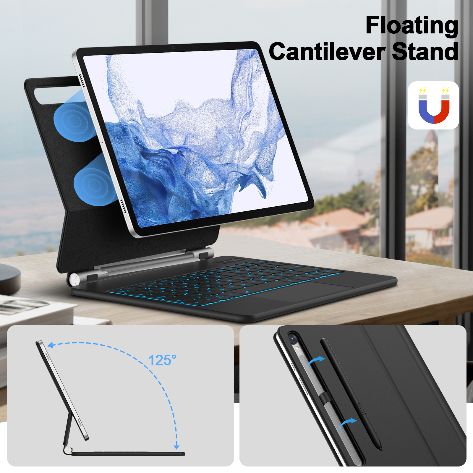Magic Keyboard For Samsung Gal – Tablet Accessories Choice Store recenzja i cena