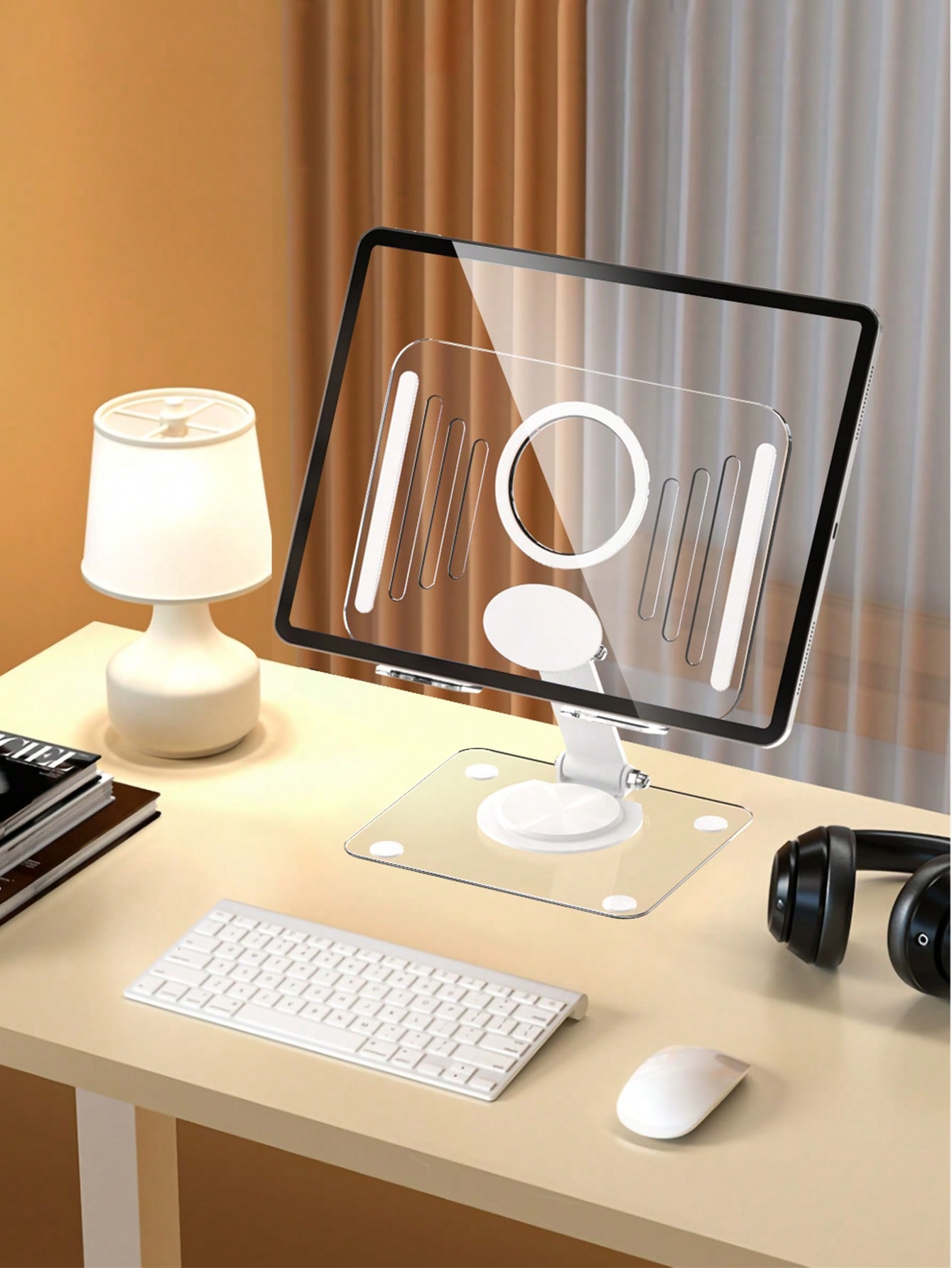 Rotatable Dual Folding Device  – Tablet Stand Adjustable recenzja i cena