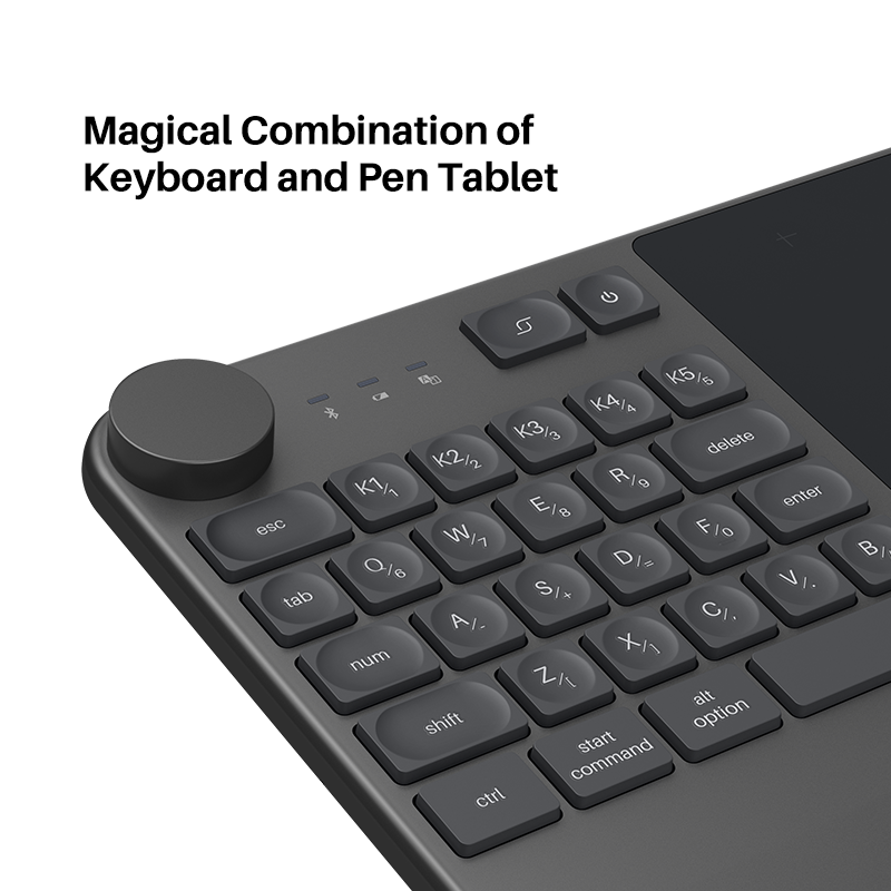Huion KD200 Inspiroy Keydial W – Huion Tablet Accessories recenzja i cena