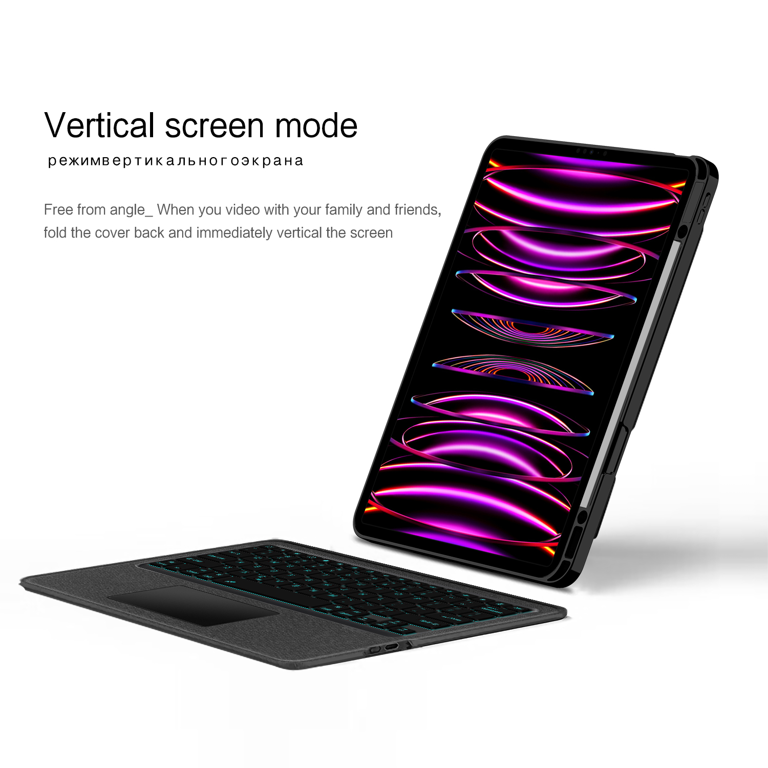 Magic Keyboard Case for iPad A – Tablet Keyboard Case recenzja i cena