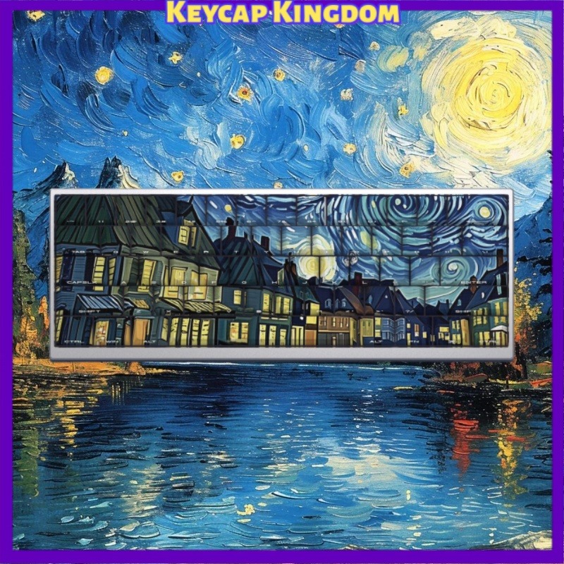 Van Gogh Starry Sky Theme Keyc – Tablet Accessories Keyboard recenzja i cena