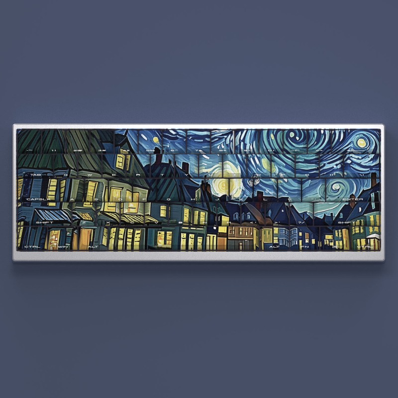 Van Gogh Starry Sky Theme Keyc – Tablet Accessories Keyboard recenzja i cena
