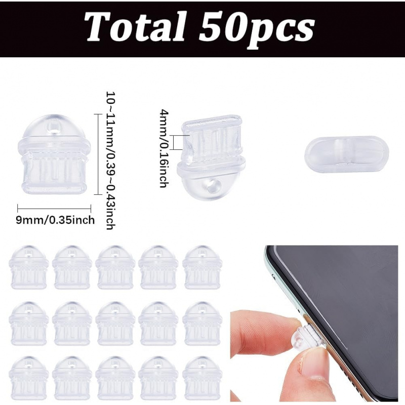 50Pcs Type C Anti Dust Plug Cl – Tablet Cover Accessories recenzja i cena