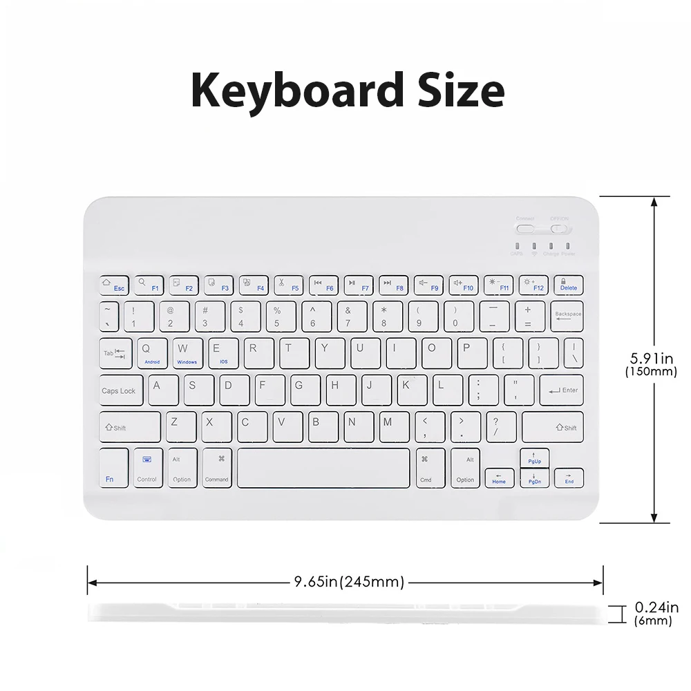 Universal Wireless Bluetooth K – Tablet Accessories Keyboard recenzja i cena