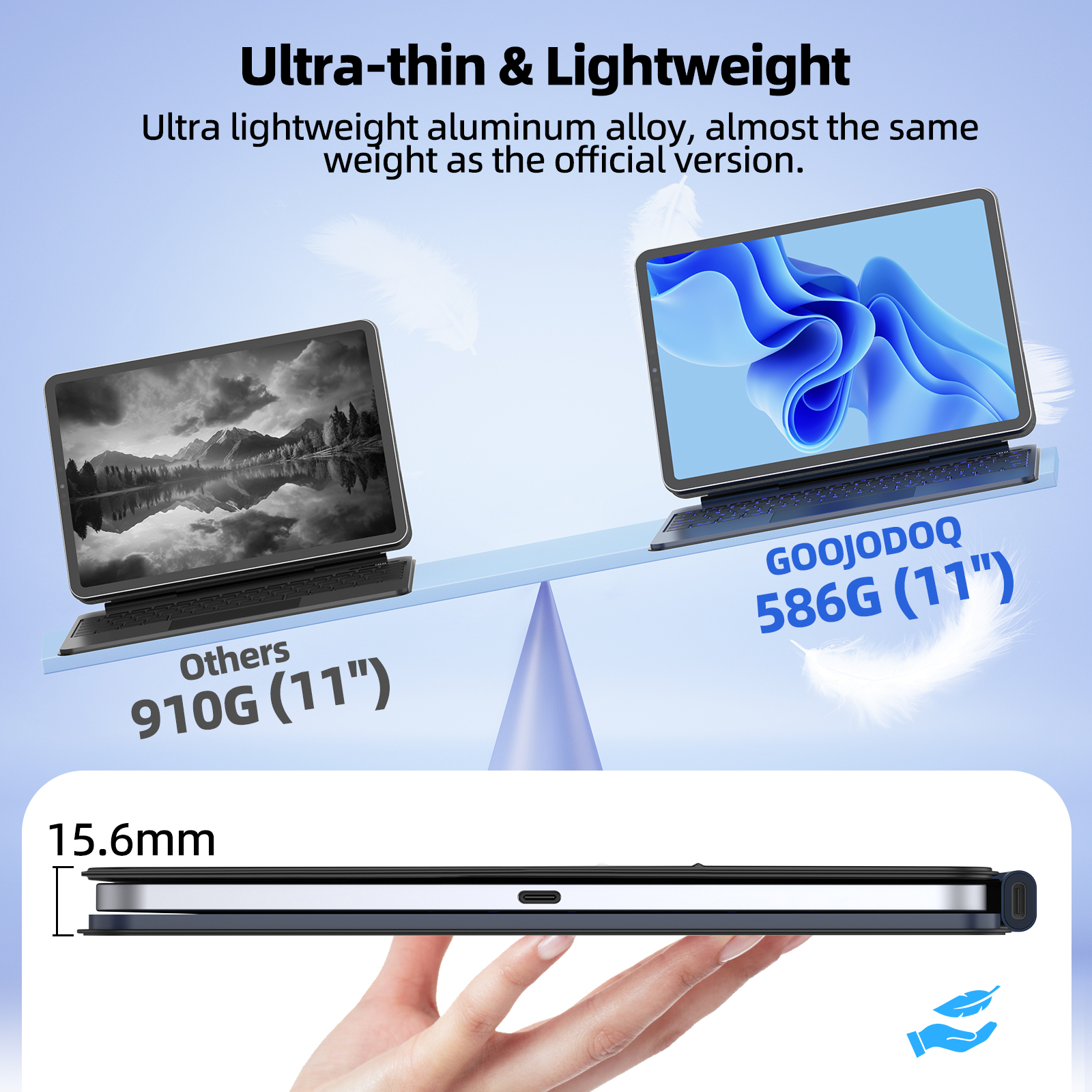 Lightweight Magic Keyboard for – Tablet Accessories Choice Store recenzja i cena