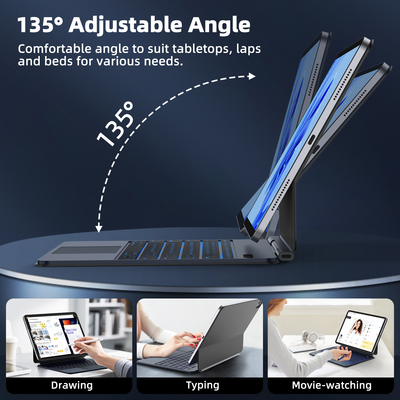 Lightweight Magic Keyboard for – Tablet Accessories Choice Store recenzja i cena