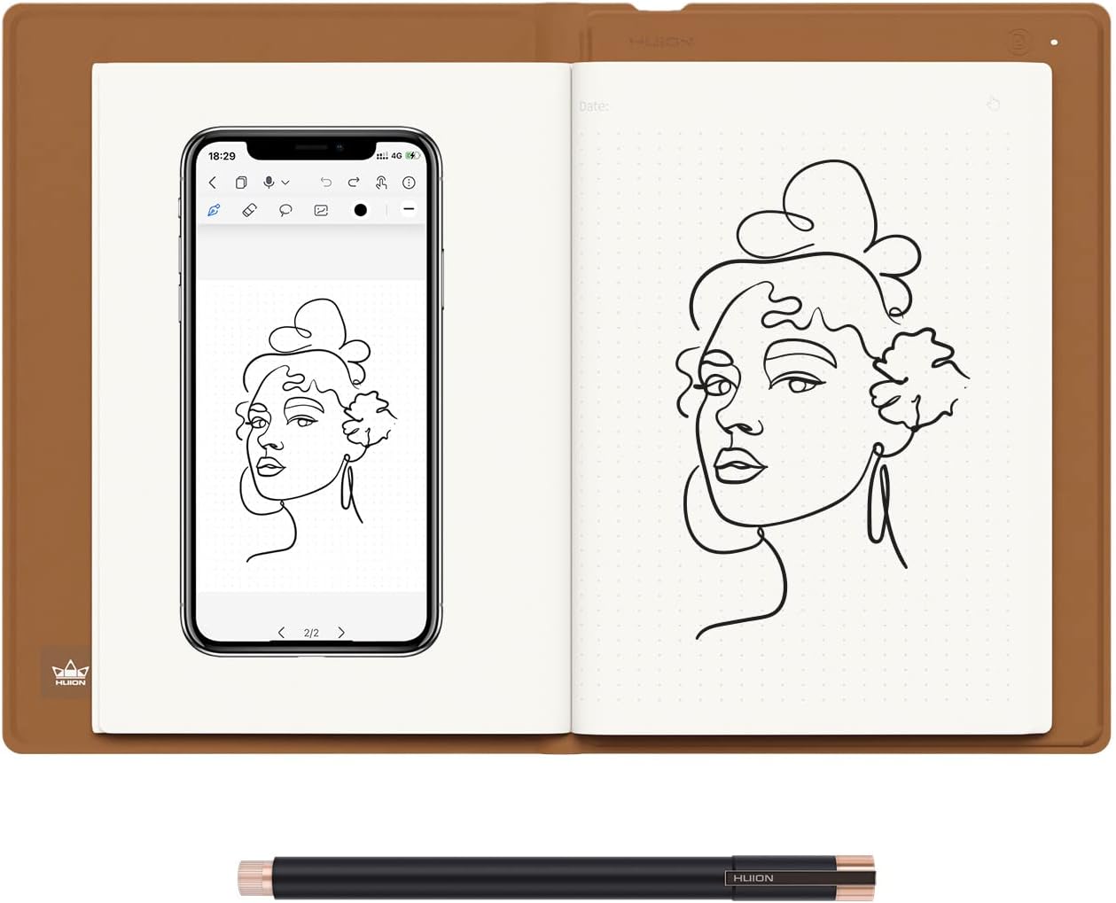 huion note 2 em 1 digital hand – Huion Tablet Accessories recenzja i cena