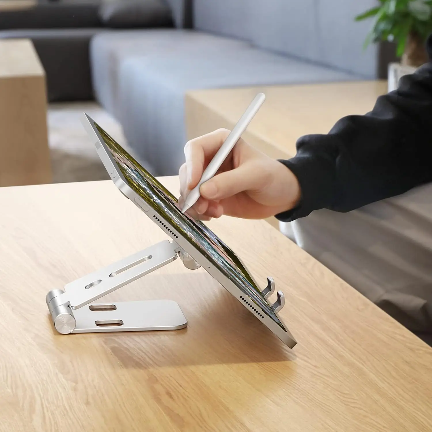 Foldable Aluminum Phone Stand, – Tablet Stand Adjustable recenzja i cena