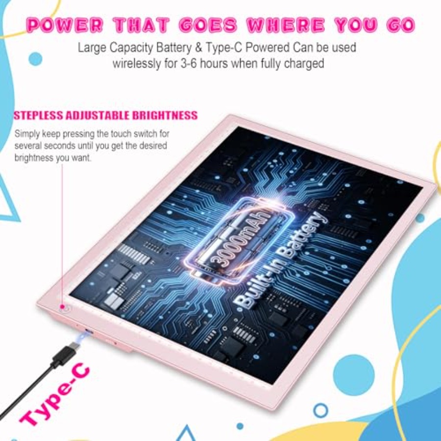 LED Drawing Tablet Kits - 15