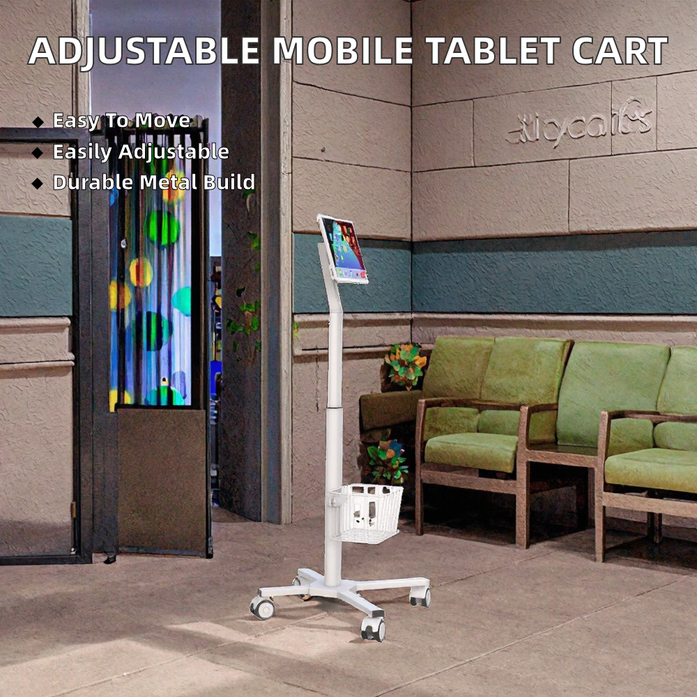 Medical Workstation Cart, Adju – Tablet Stand Adjustable recenzja i cena