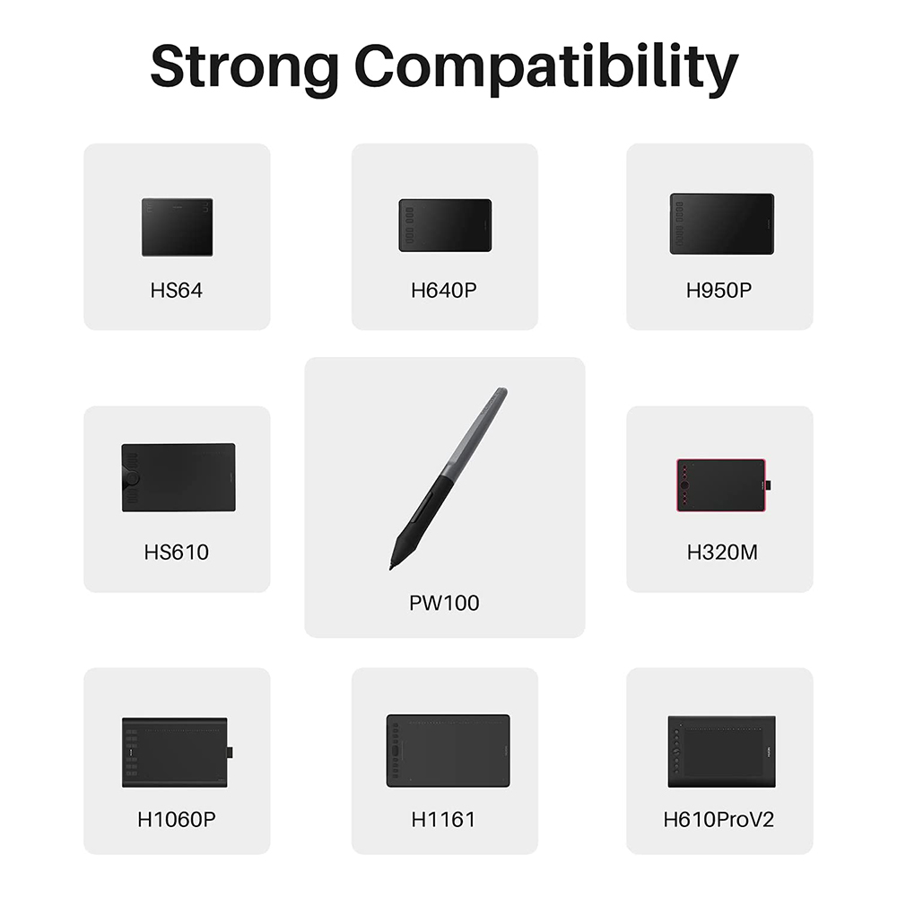 HUION PW100 Battery-Free Stylu – Huion Tablet Accessories recenzja i cena