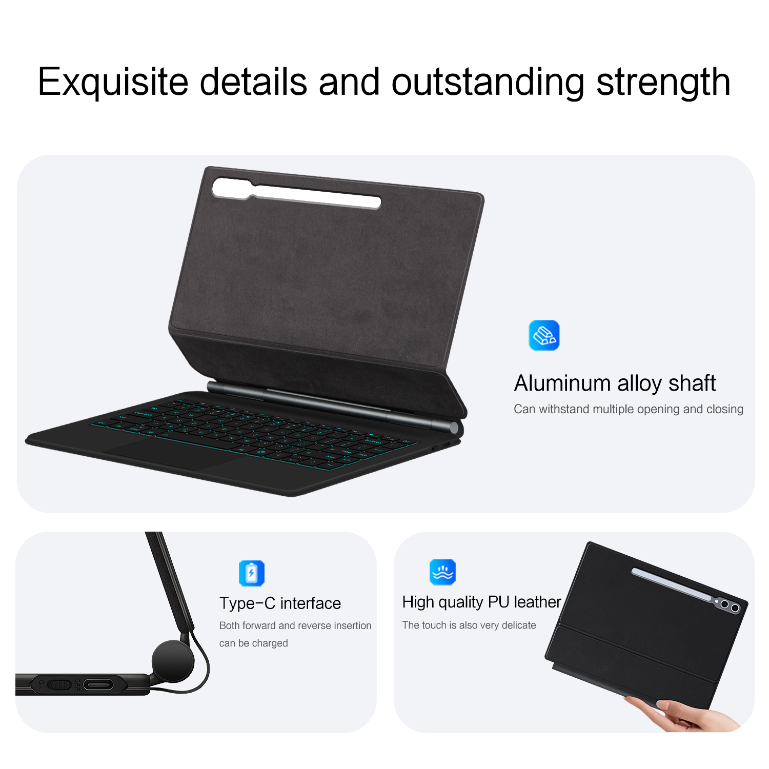Magic Keyboard For Samsung Gal – Vortex Tablet Accessories recenzja i cena