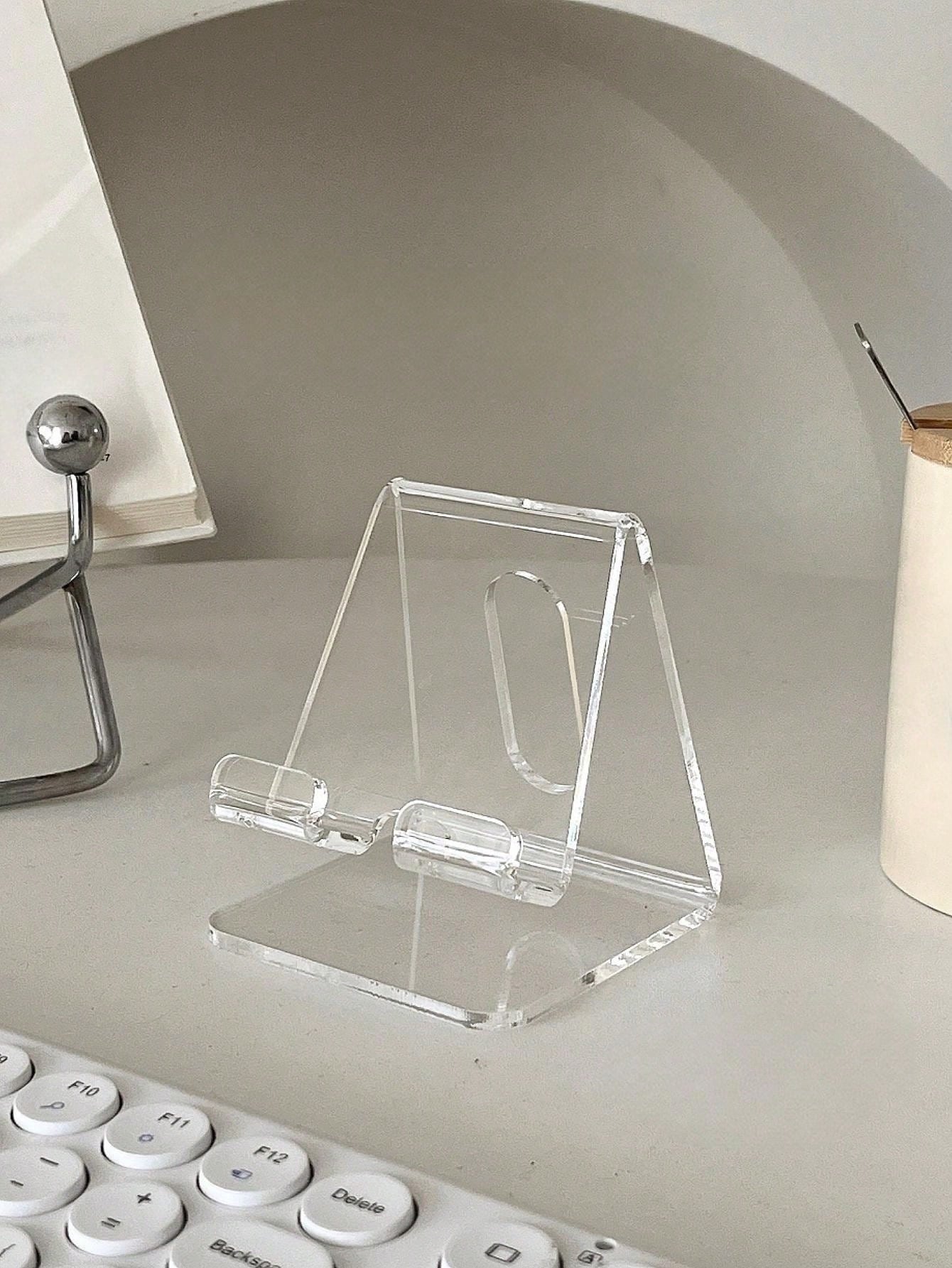 1pcTransparent Acrylic Phone S – Tablet Stand Adjustable recenzja i cena