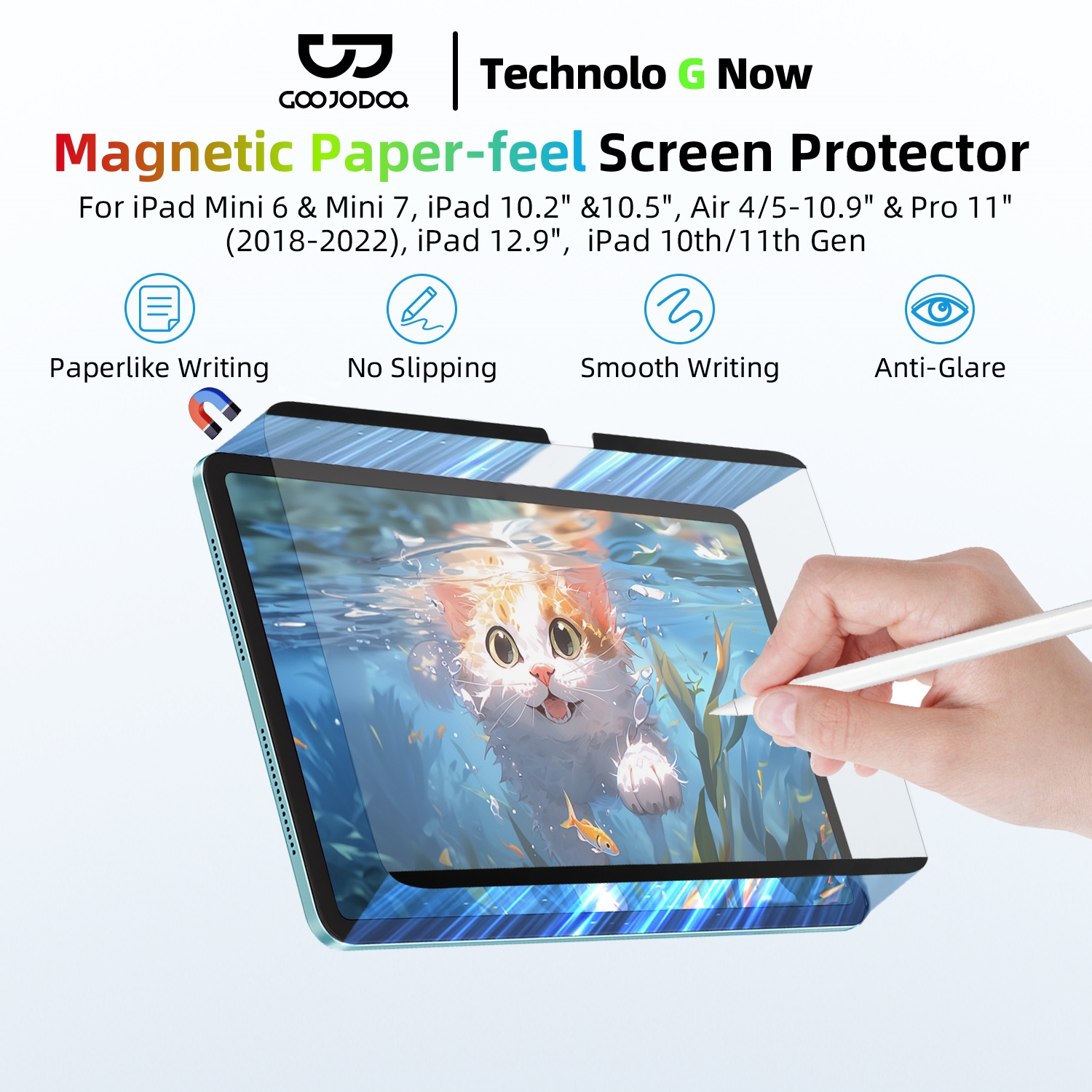 GOOJODOQ Magnetic Paper-feel S – Tablet Accessories Choice Store recenzja i cena