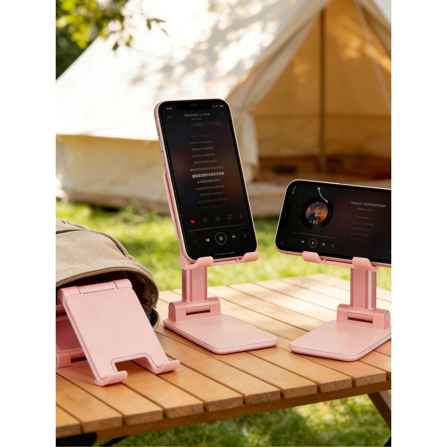 1pc Foldable Desktop Phone Hol – Tablet Stand Adjustable recenzja i cena