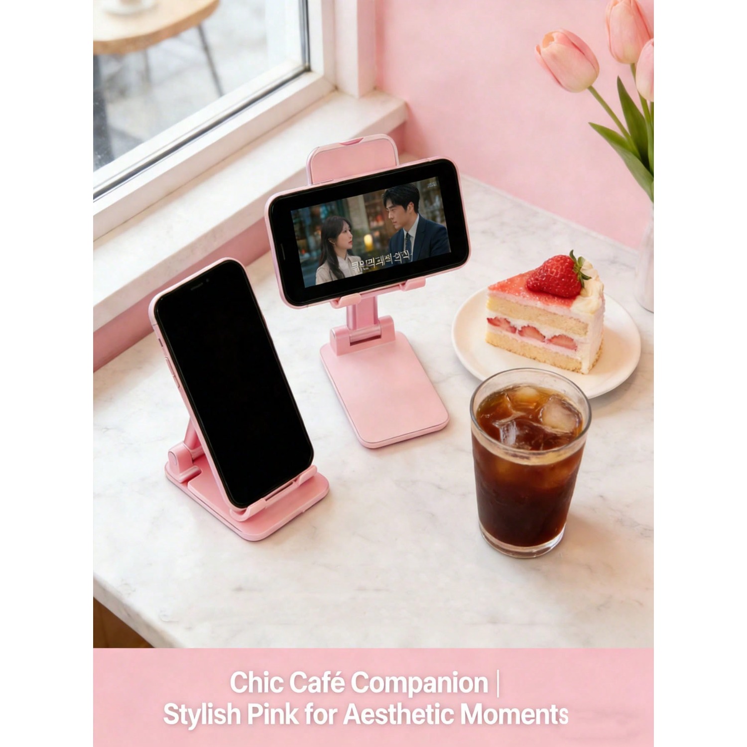 1pc Foldable Desktop Phone Hol – Tablet Stand Adjustable recenzja i cena