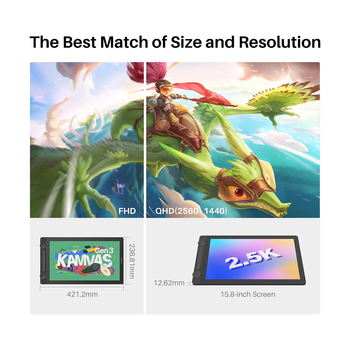 Huion Kamvas 16 (Gen 3) Graphi – Huion Tablet Accessories recenzja i cena