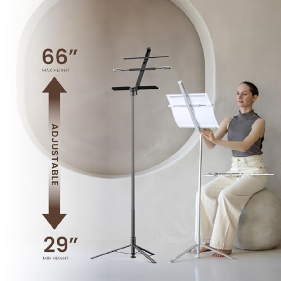 KraftGeek 66 Music Stand for S – Tablet Stand Adjustable recenzja i cena