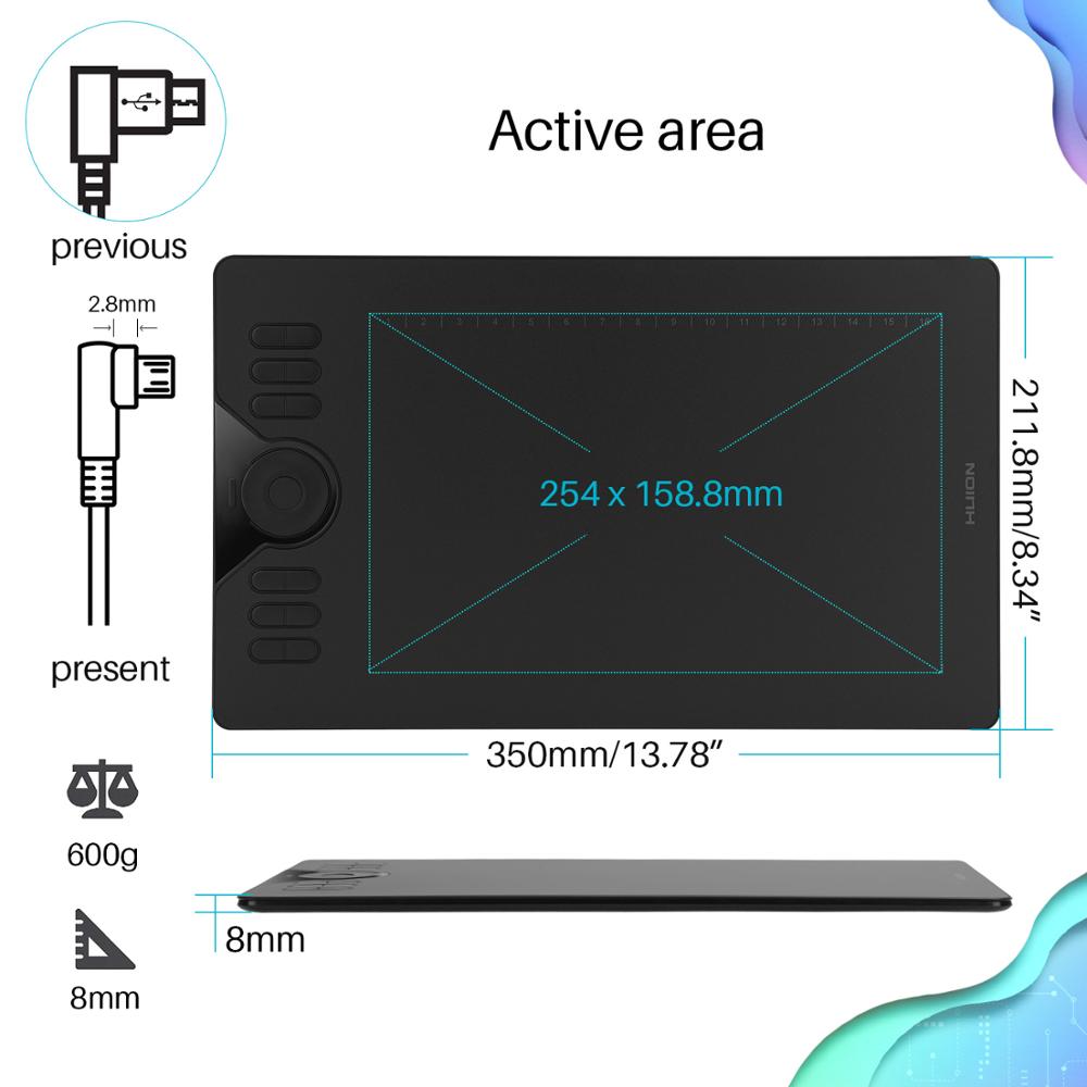HUION HS610 Graphics Drawing T – Huion Tablet Accessories recenzja i cena