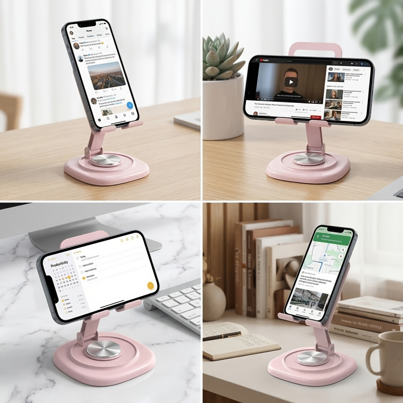 Macaron Desktop Metal Rotating – Tablet Stand Adjustable recenzja i cena