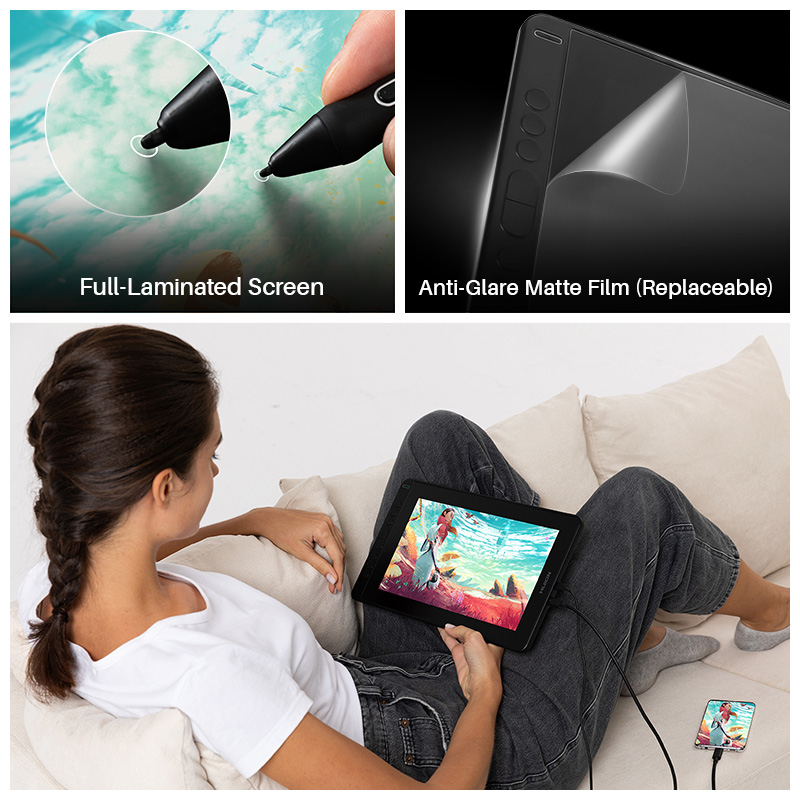 HUION Kamvas 12 Graphic Tablet – Huion Tablet Accessories recenzja i cena