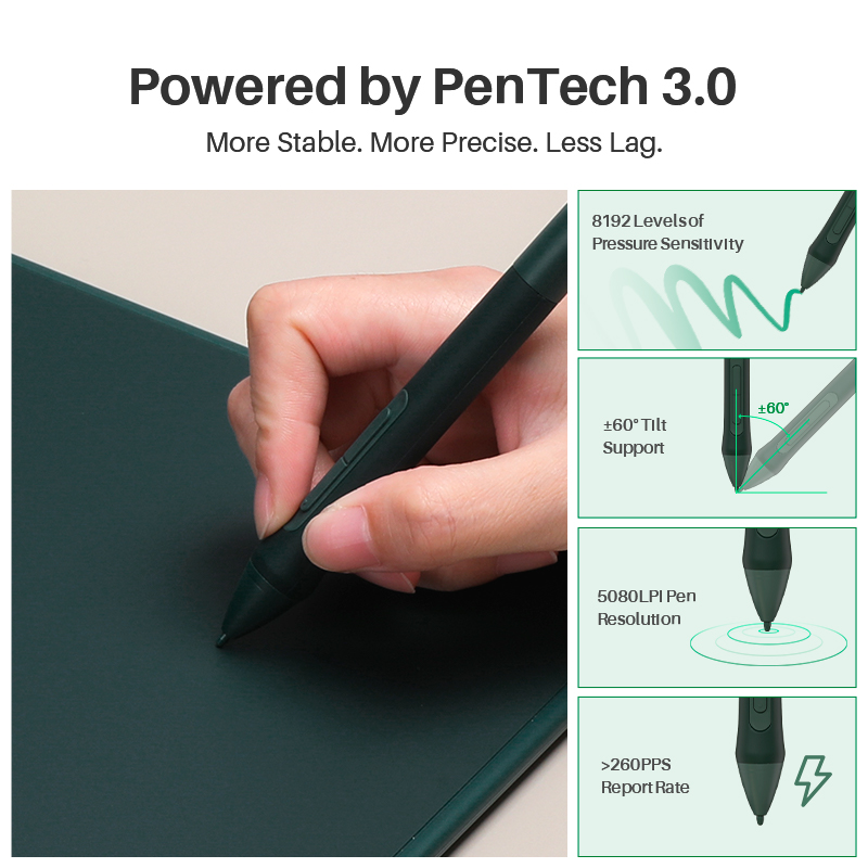 Huion Inspiroy 2 M H951P Graph – Huion Tablet Accessories recenzja i cena