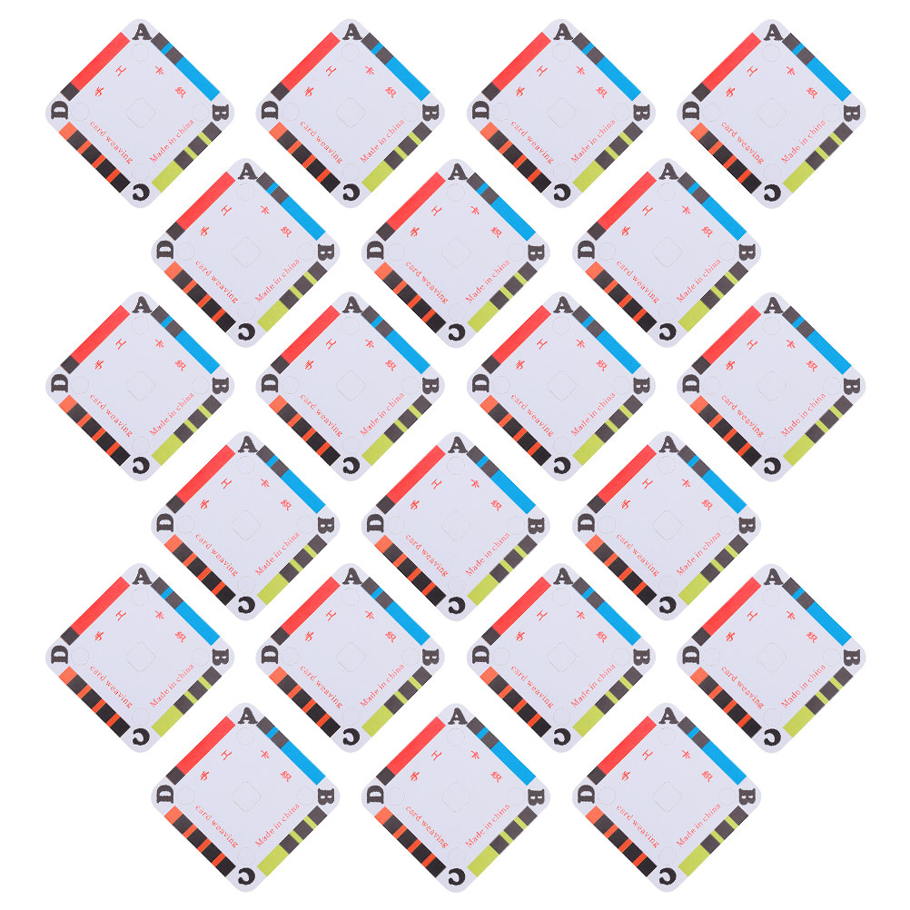 50 Pcs Weaving Tablet Doodle D – Tablet Weaving Accessories recenzja i cena