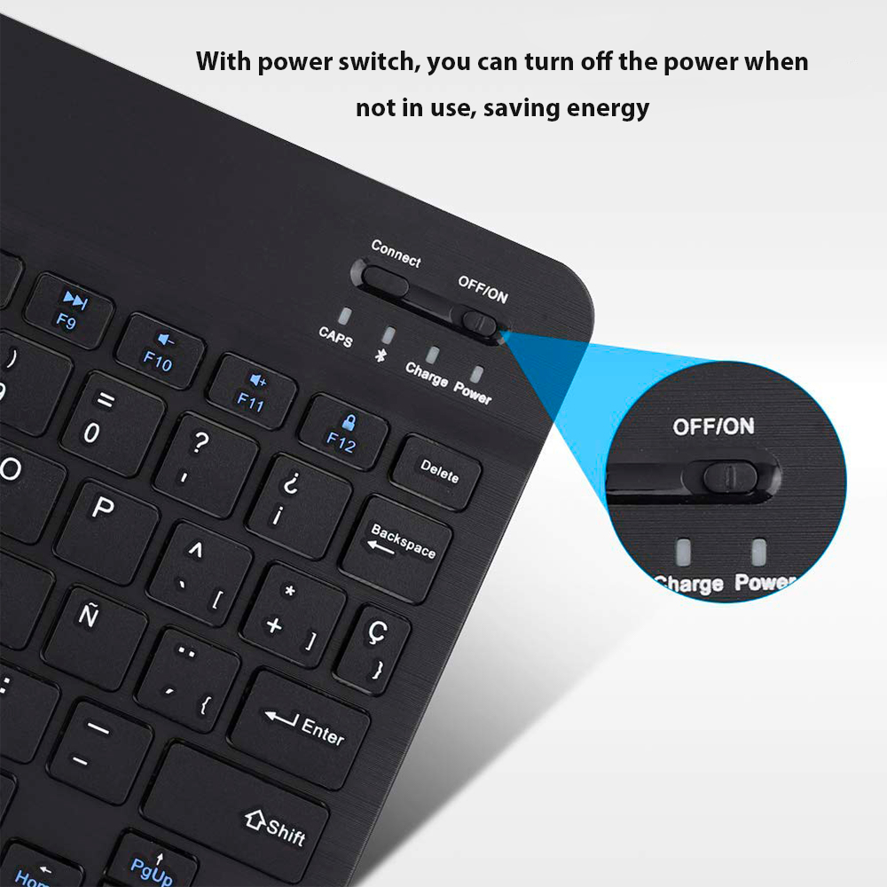 Bluetooth Wireless Keyboard Fo – Tablet Accessories Keyboard recenzja i cena