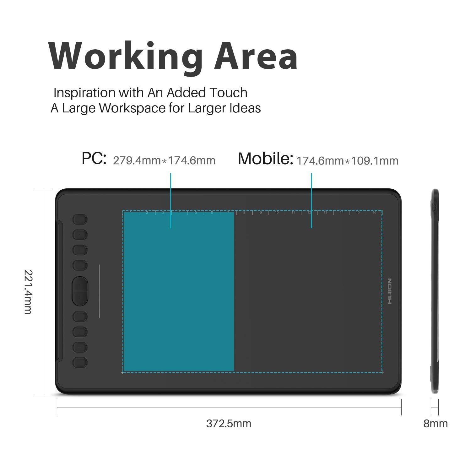 HUION H1161 Digital Tablet Gra – Huion Tablet Accessories recenzja i cena