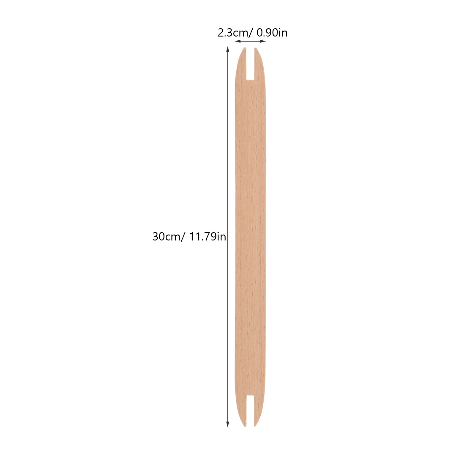 2Pcs Wooden Knitting Shuttles  – Tablet Weaving Accessories recenzja i cena